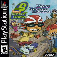 Rocket Power Team Rocket Rescue Playstation  box art